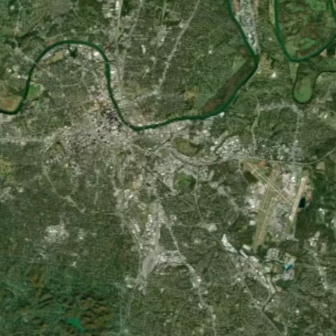 Satellite map